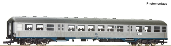 Roco 6200165 - H0 - Nahverkehrswagen 2. Kl. Silberling, DB, Ep. IV - Wagen 1
